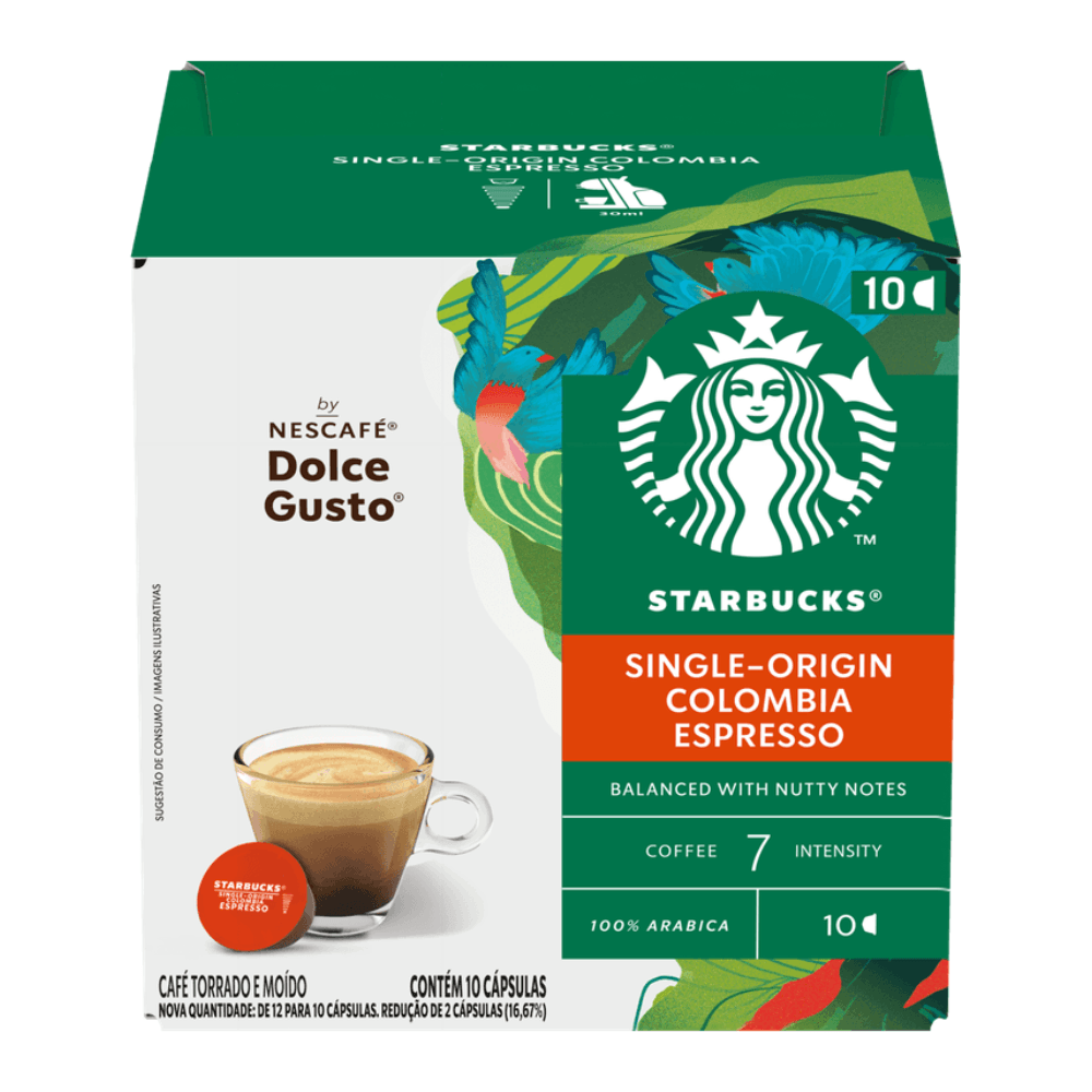 Café Em Cápsula Colômbia Starbucks 55g